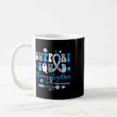 Groovy Unterstützung Squad Ribbon T1d Diabetes Bew Kaffeetasse (Links)