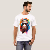 Groovy Urban Ape in Tunes T-Shirt (Vorne ganz)