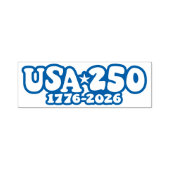 Groovy USA 250 - 1776-2026 Permastempel (Design)