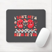 Groovy Valentine Kidney Dialysis Tech I Can't Get  Mousepad (Mit Mouse)