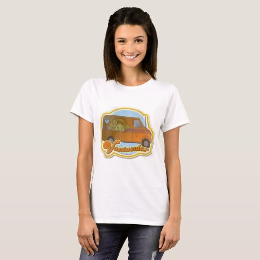 Groovy Vantacular Seventies Van T-Shirt (Vorne ganz)