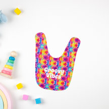 Groovy Vibes Gefärbte Krawatte individuell anpassb