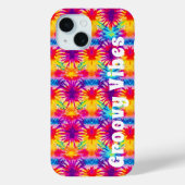 Groovy Vibes Gefärbte Krawatte individuell anpassb Case-Mate iPhone Hülle (Rückseite)