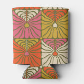 Groovy Vintag grünes Brautparty Dosenkühler (Rückseite)