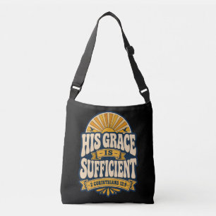 Groovy Vintage-Sonnenaufgang-Bibelvers Boho für si Tragetaschen Mit Langen Trägern