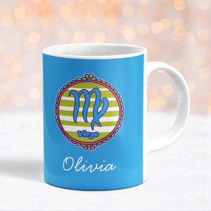Groovy Virgo Custom Kaffeetasse