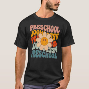 Groovy Vorschule Daisy Lustiger Zurück zur Schule  T-Shirt