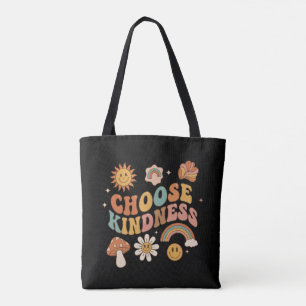 Groovy Wähle Freundlichkeit Retro 70er Vintage Pos Tasche