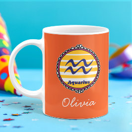 Groovy Wassermann Custom Kaffeetasse