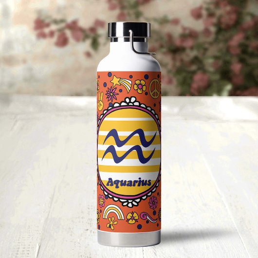 Groovy Wassermann Custom Trinkflasche