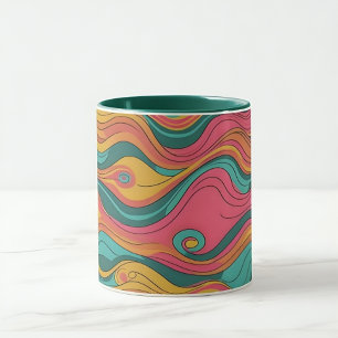 Groovy Waves Tasse