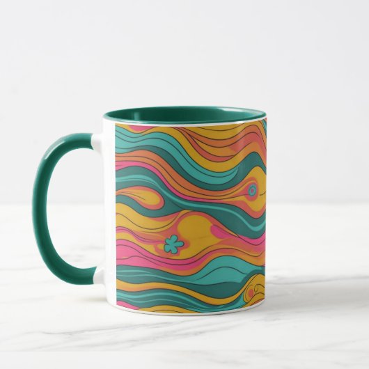 Groovy Waves Tasse (Links)
