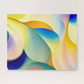 GROOVY WAVY PASTELS PUZZLE (Horizontal)