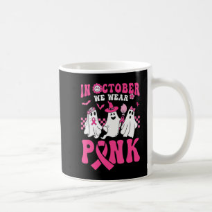Groovy Wear Pink Brustkrebs Krieger Geist Hallo Kaffeetasse