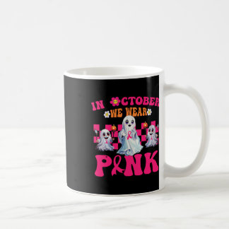 Groovy Wear Pink Brustkrebs Krieger Niedlich Ghost Kaffeetasse