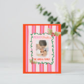 Groovy Weihnachten Doodle Foto  (Stehend Vorderseite)