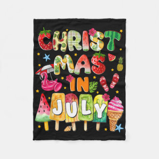 Groovy Weihnachten im Juli Sommer Hawaii Damen Her Fleecedecke