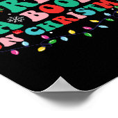 Groovy Weihnachten Wahrscheinlich ein Buch über Ch Poster (Ecke)