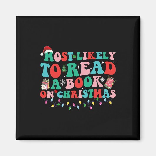 Groovy Weihnachten wird am ehesten ein Buch über C Magnet (Vorne)