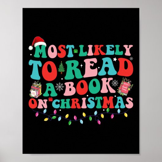 Groovy Weihnachten wird am ehesten ein Buch über C Poster (Vorne)