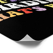 Groovy weil Im Birdie das warum Funny Custom Na Poster (Ecke)