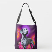Groovy Weimaraner Tasche (Rückseite)