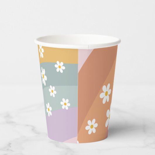 Groovy Wellness-Center Birthday Paper Cup Pappbecher (Rechts)