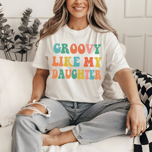 Groovy wie mein Shirt, Mutter und Tochter T-Shirt