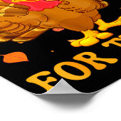 Groovy Will Trade Brothers For Turkey Funny Thanks Poster (Ecke)