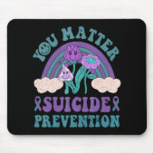 Groovy You 988 Suicide Prevention Awareness Mousepad (Vorne)