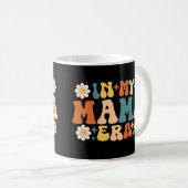 Groovy zum Muttertag meiner Mama-Ära Kaffeetasse (VorderseiteRechts)