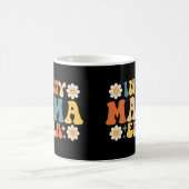 Groovy zum Muttertag meiner Mama-Ära Kaffeetasse (Mittel)