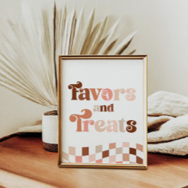 Groovy Zwei Coole 2. Geburtstagsfavoriten & Lecker Poster