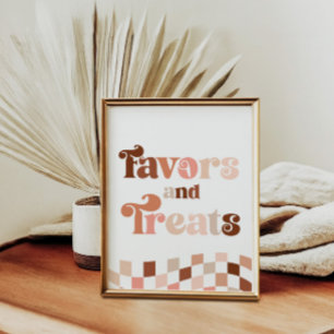 Groovy Zwei Coole 2. Geburtstagsfavoriten & Lecker Poster