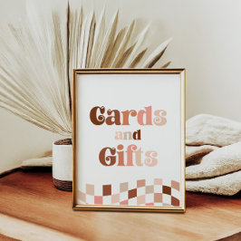 Groovy Zwei Coole 2. Geburtstagskarte & Geschenke Poster