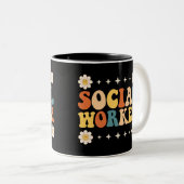 Groovy Zweifarbige Tasse (VorderseiteRechts)