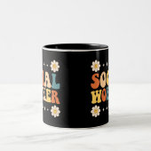 Groovy Zweifarbige Tasse (Mittel)