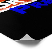 Groovyal for President 2020 Poster (Ecke)