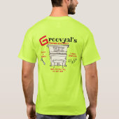 Groovyal's Pianos T-Shirt (Rückseite)