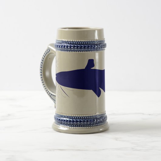 Groppe-Wels Bierglas (Vorderseite Links)