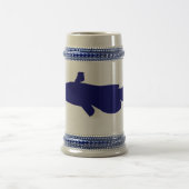 Groppe-Wels Bierglas (Mittel)