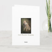 Grorder Terrier Greetings Card Karte (Rückseite)