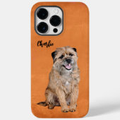 Grorder Terrier Grunge Case-Mate iPhone Case (Rückseite)
