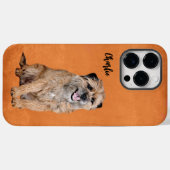 Grorder Terrier Grunge Case-Mate iPhone Case (Rückseite (Horizontal))