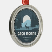 Gros Morne Nationalpark Deer Ornament Aus Metall (Rechts)