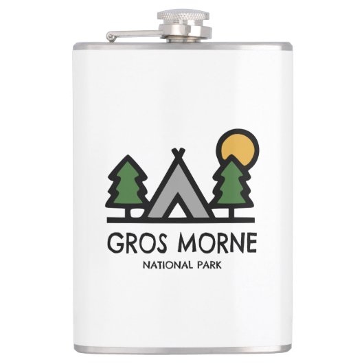 Gros Morne Nationalpark Flachmann (Vorderseite)