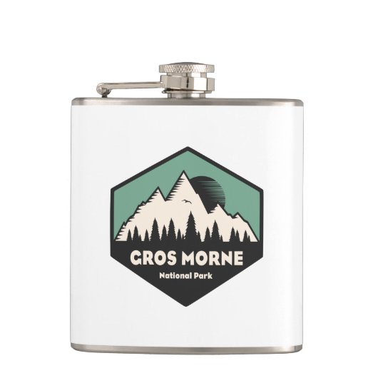 Gros Morne Nationalpark Flachmann (Vorderseite)