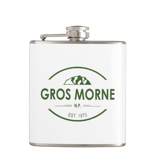 Gros Morne Nationalpark Flachmann (Vorderseite)