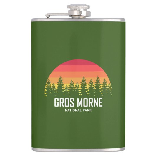 Gros Morne Nationalpark Flachmann (Vorderseite)