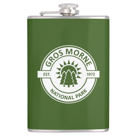 Gros Morne Nationalpark Flachmann (Vorderseite)